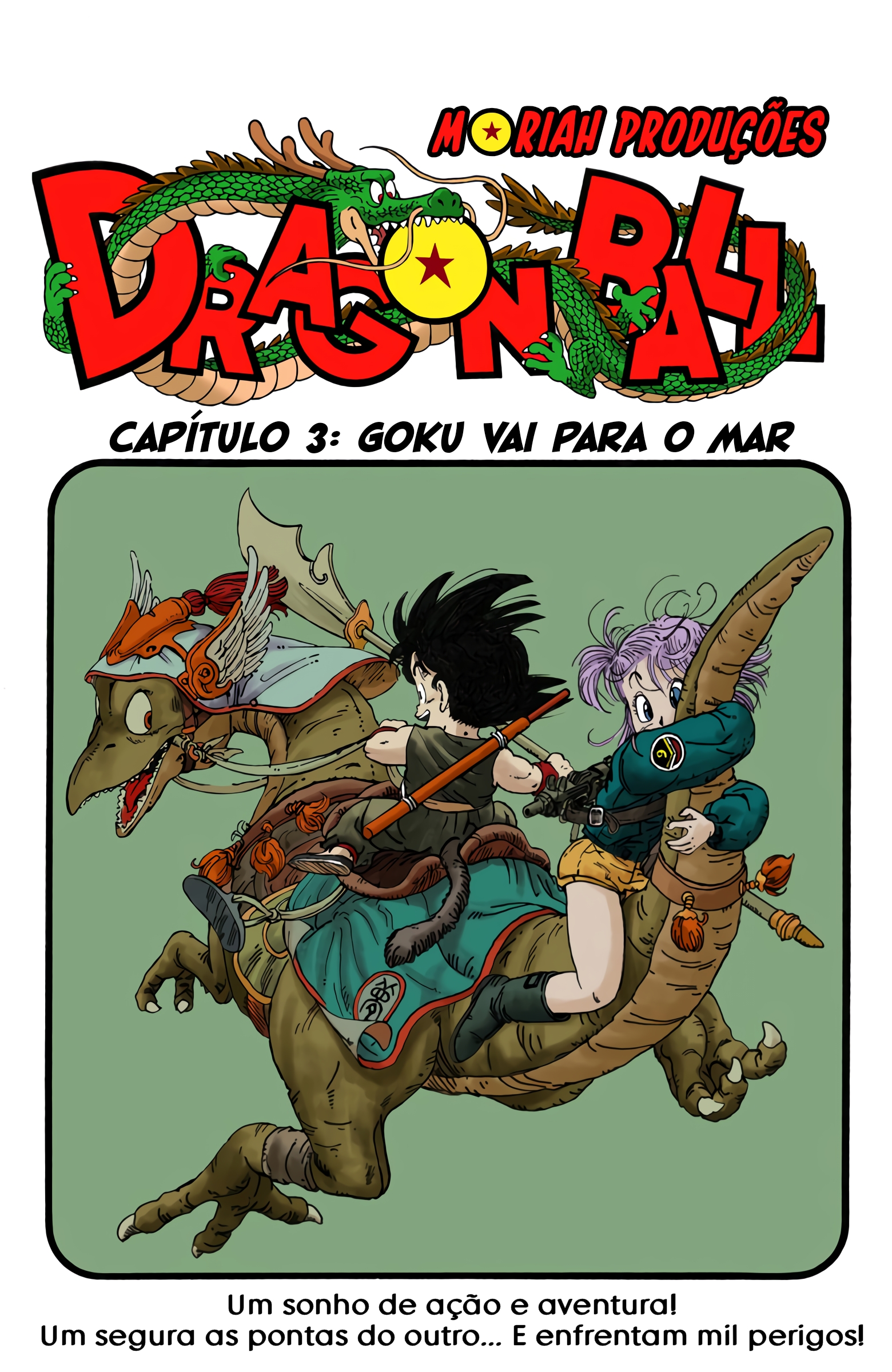 Dragon Ball - Capítulo 3 - Goku Vai Para O Mar